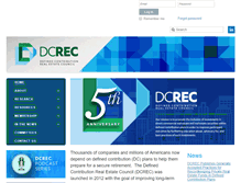 Tablet Screenshot of dcrec.org